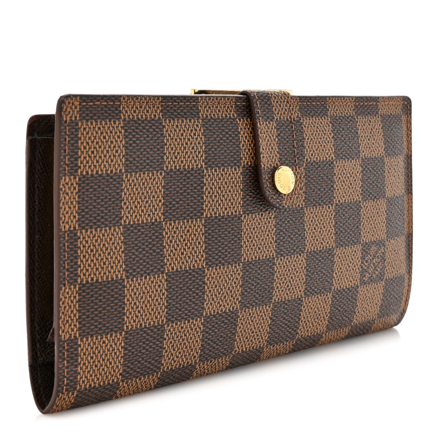Damier Ebene Continental French Purse Wallet