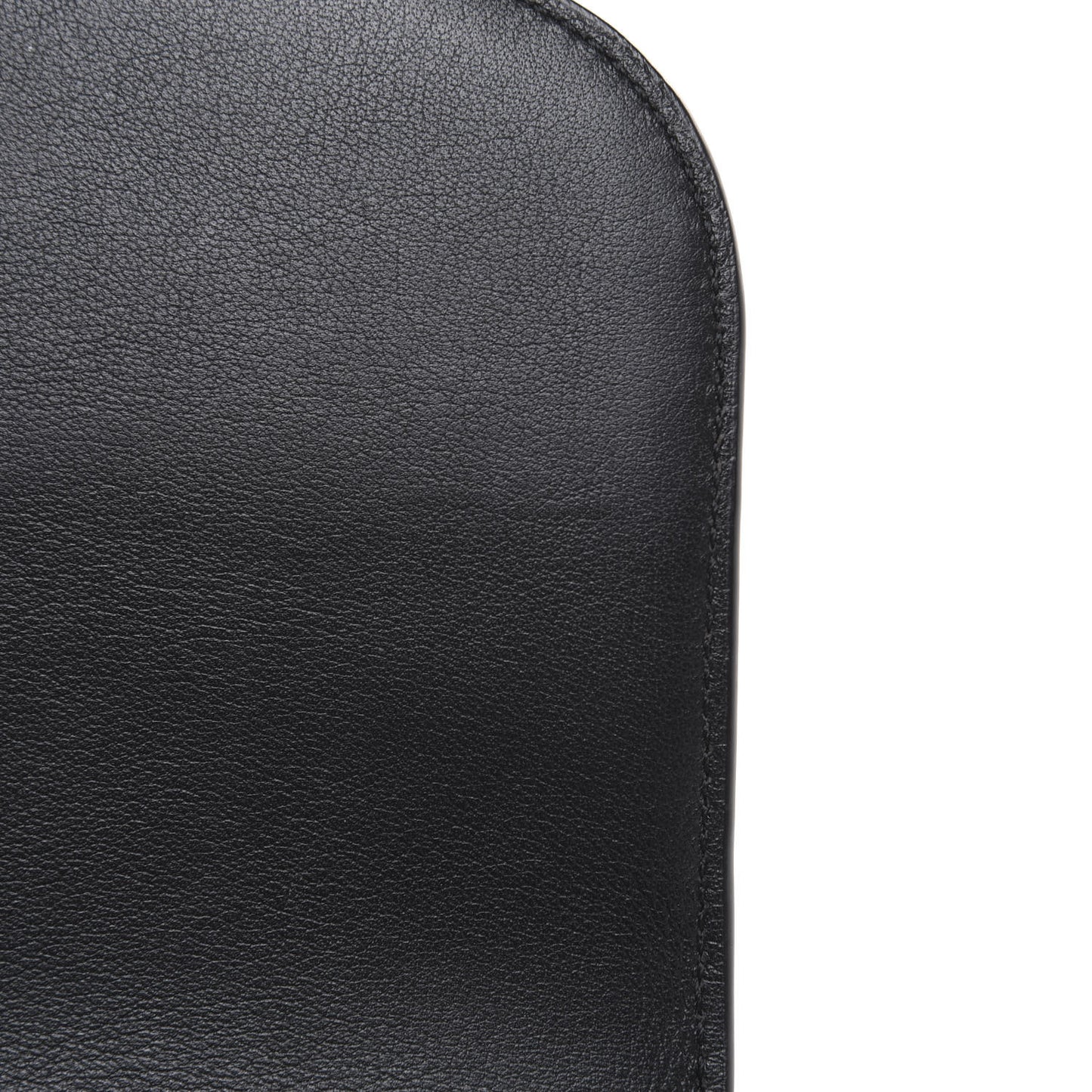 Calfskin West End Jane Saddle Bag Black