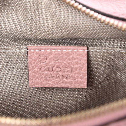 Gucci Monogram Mini Bree Messenger Bag Beige Soft Pink 6 of 7