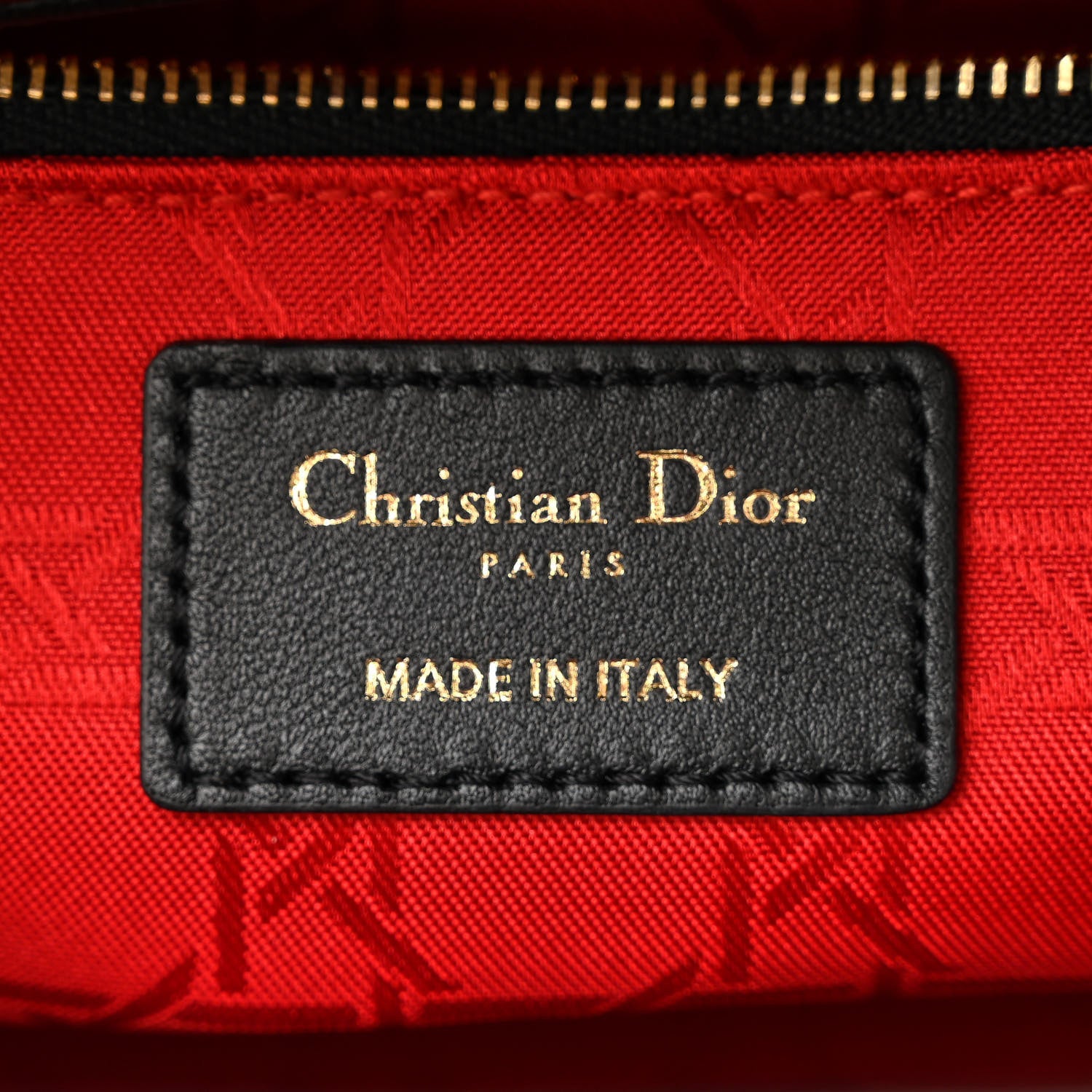 Christian Dior Lambskin Cannage Small My ABCDior Lady Dior Black 6 of 14