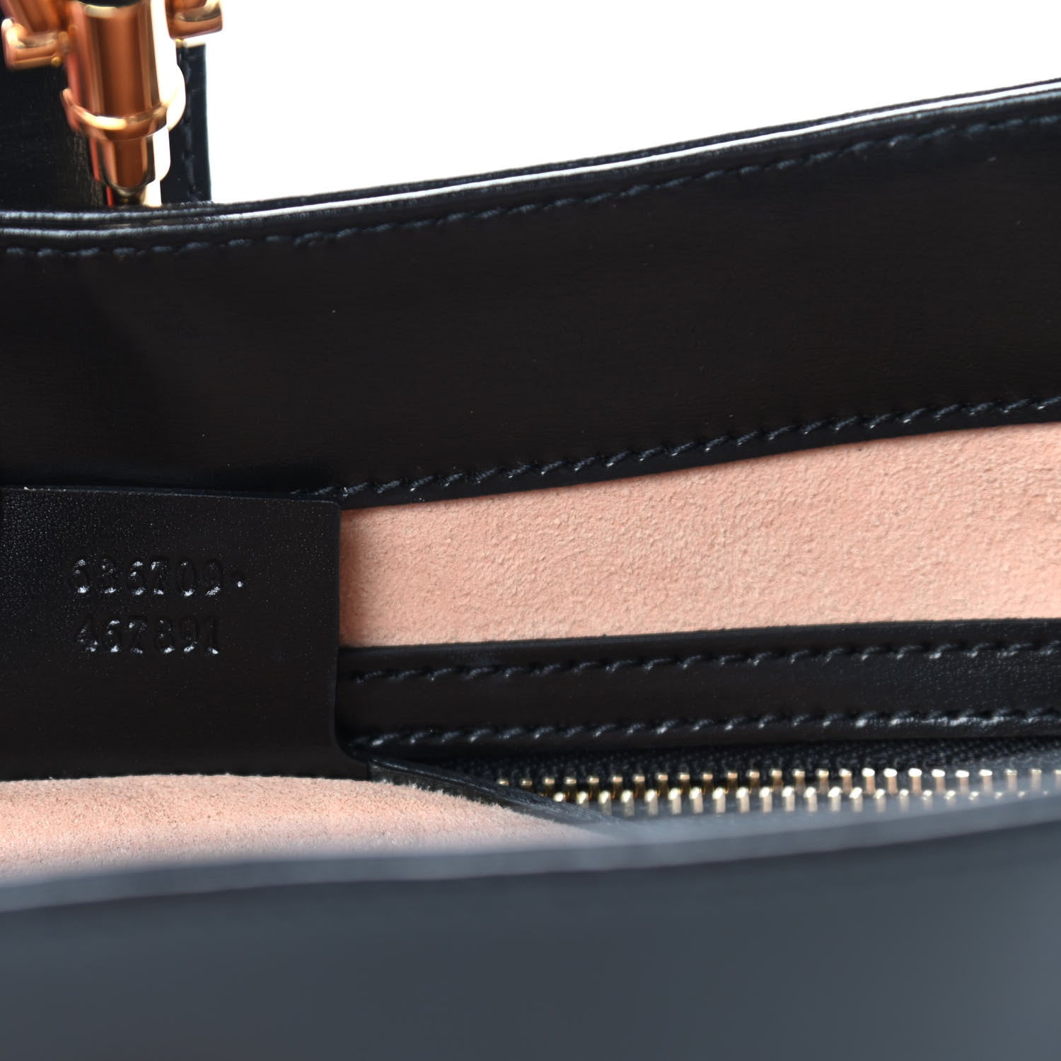 Gucci Boarded Dyana Lux Calfskin Small Jackie 1961 Hobo Black 7 of 11