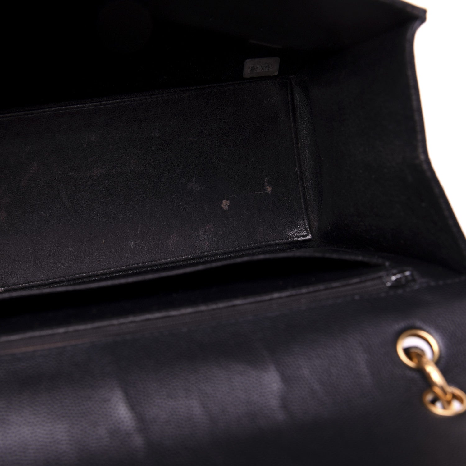 Chanel Caviar Diamond Stitched Flap Shoulder Bag Black 15 of 18
