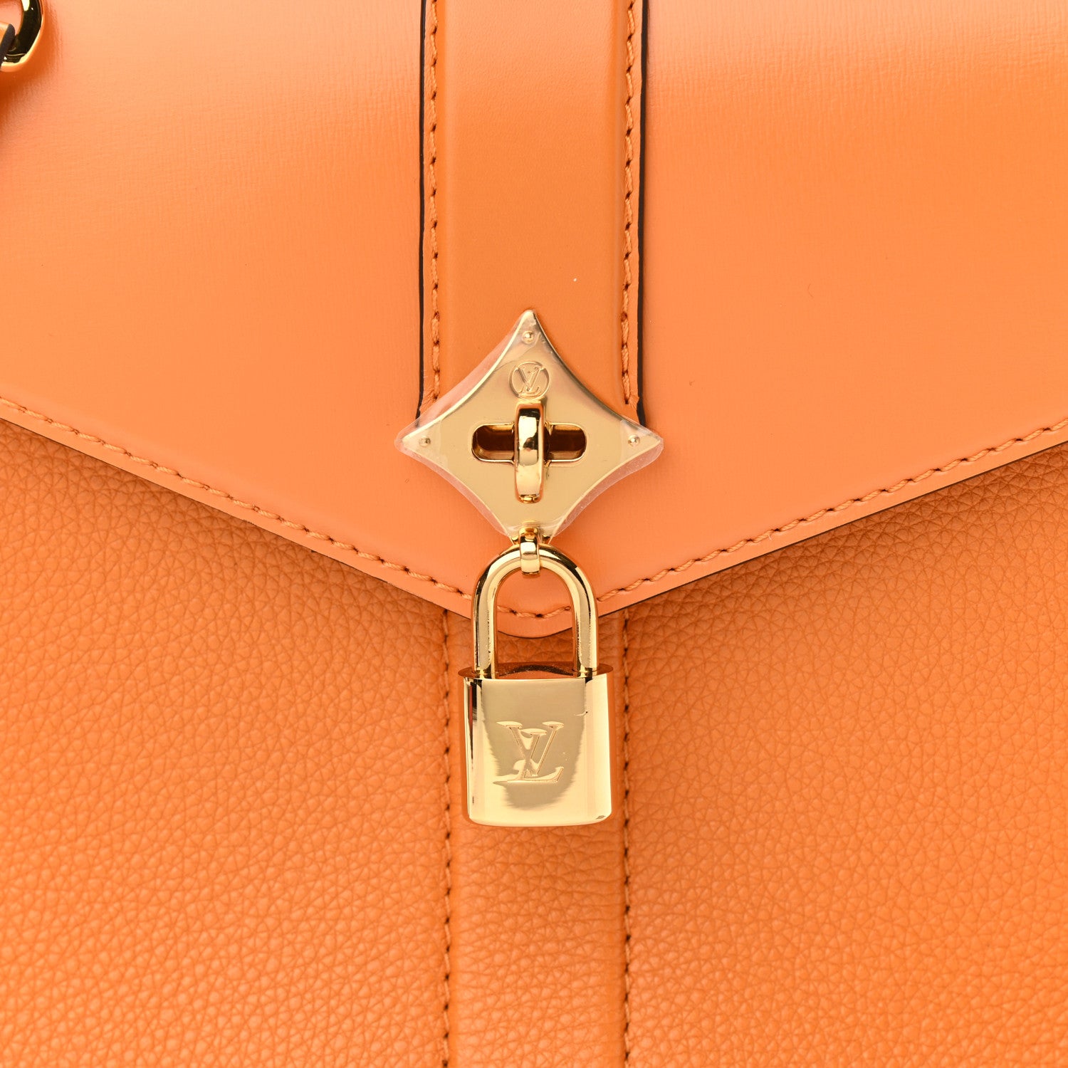Louis Vuitton Grained Smooth Calfskin Rose Des Vents PM Amaretto 8 of 11