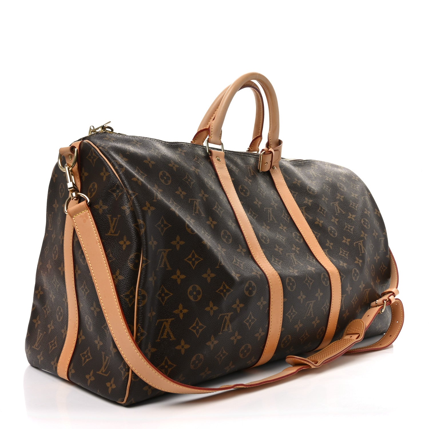 Louis Vuitton Monogram Keepall Bandouliere 55 3 of 10