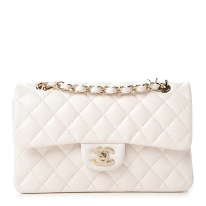Chanel Caviar Quilted Small Double Flap White 1 of 11