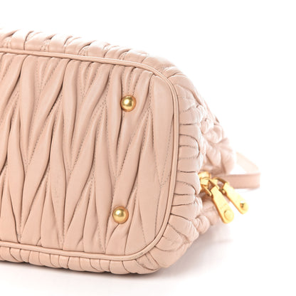 Miu Miu Nappa Matelasse Tote Cammeo 9 of 10