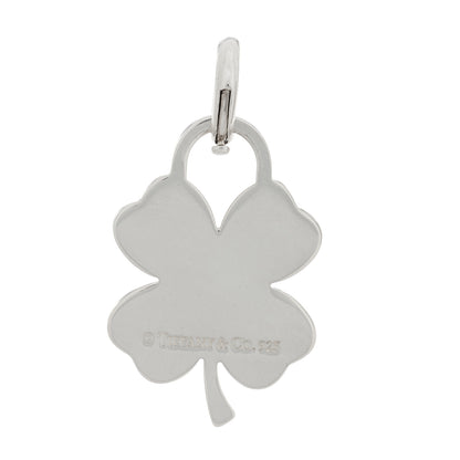 Tiffany Sterling Silver Clover Charm 3 of 4