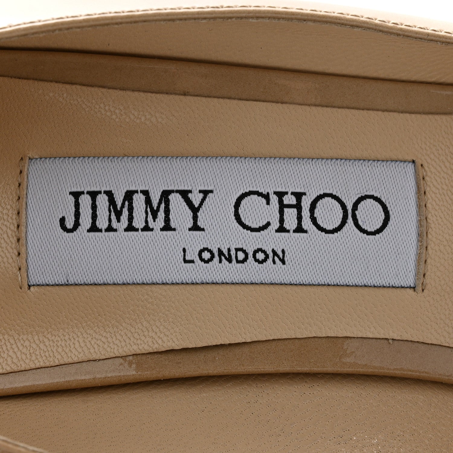 Jimmy Choo Patent Romy 85 Pumps 39.5 Nude 7 of 11