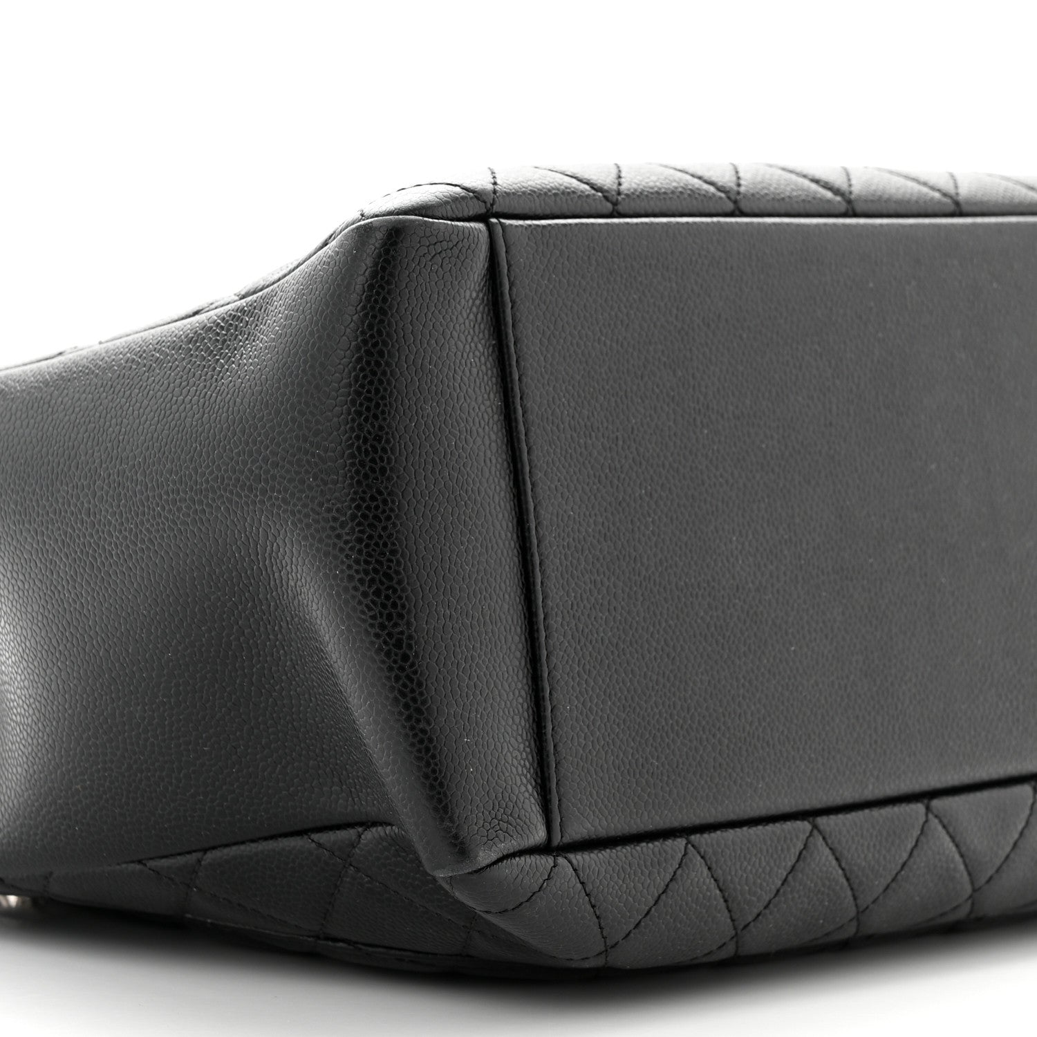 Chanel Caviar Quilted Grand Shopping Tote GST Black 9 of 12