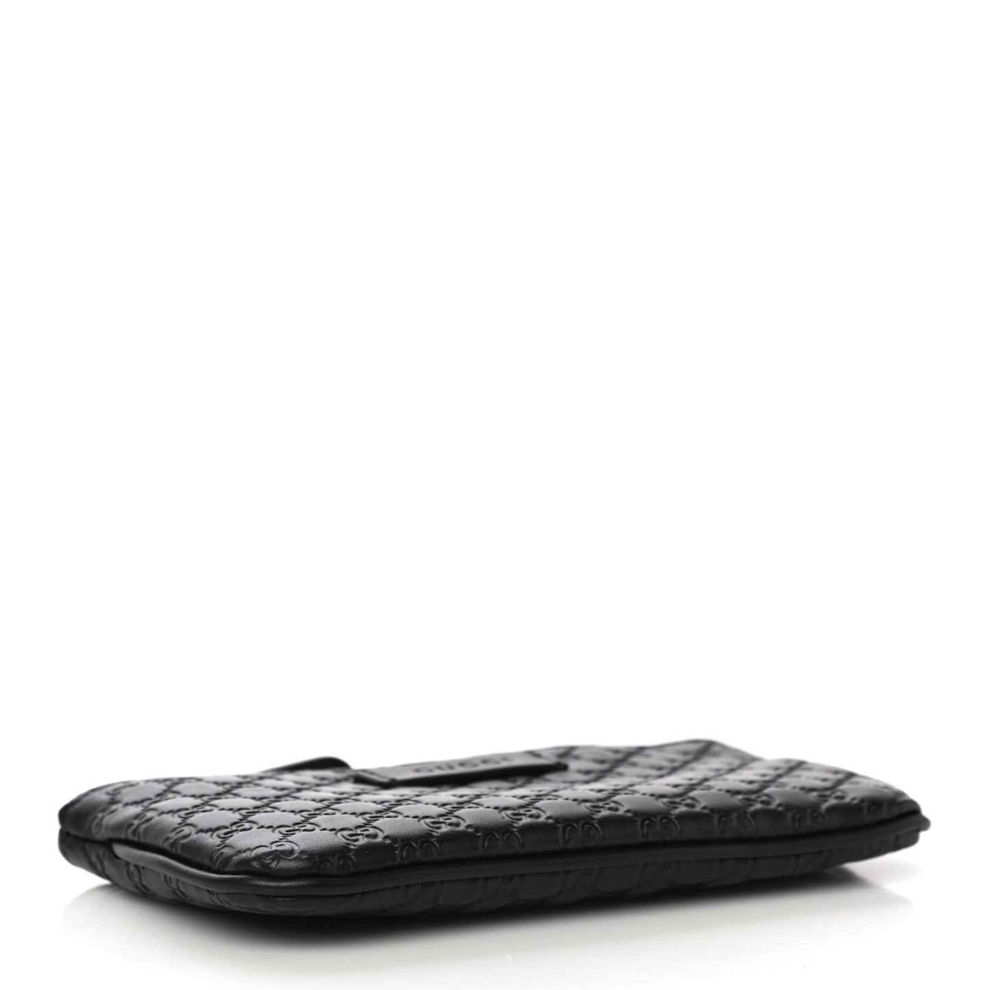 Microguccissima Key Ring Coin Case Black