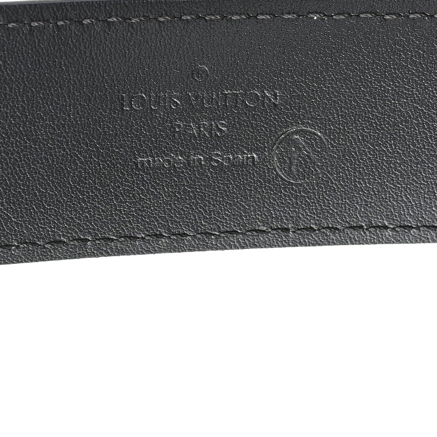 Louis Vuitton Suede Calfskin Mini Damier 40mm Belt 100 40 Blue 3 of 6