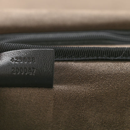 Gucci GG Supreme Monogram Four Wheel Suitcase Black 7 of 11