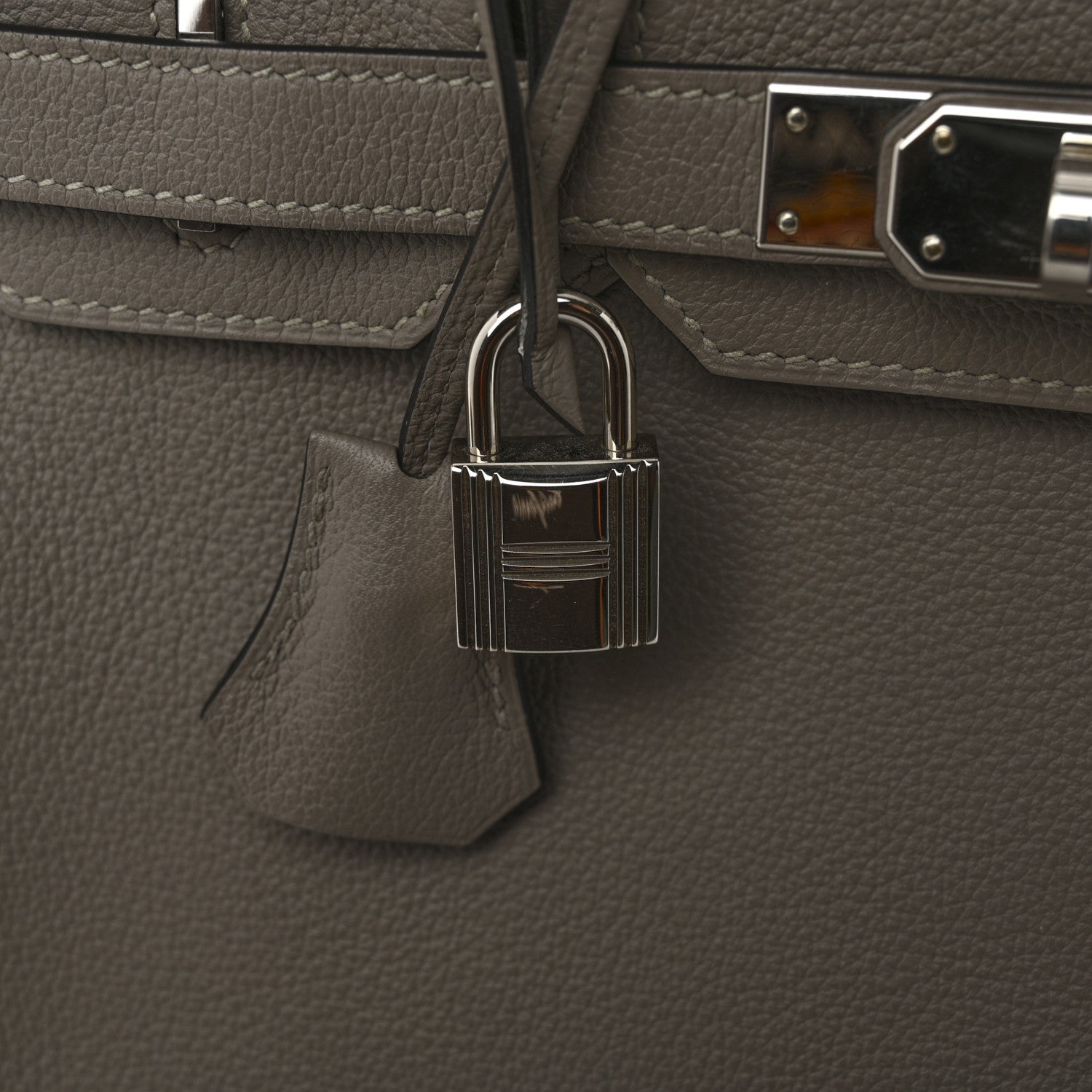 Hermes Taurillon Novillo Birkin 30 Gris Asphalte 12 of 14