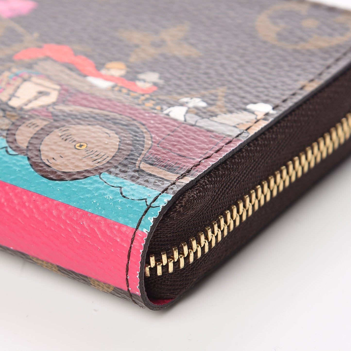 Monogram 2015 Christmas Animation Zippy Coin Purse
