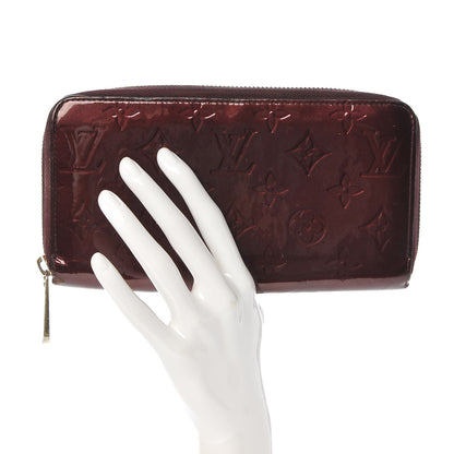 Louis Vuitton Vernis Zippy Wallet Rouge Fauviste 2 of 9