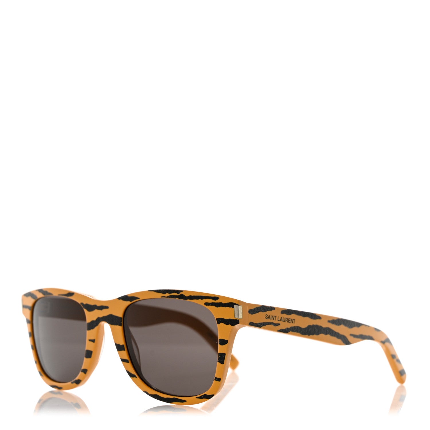Saint Laurent Acetate SL51 Sunglasses Yellow Black 1 of 8