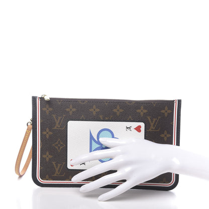 Louis Vuitton Monogram Game On Neverfull MM Pochette 2 of 6