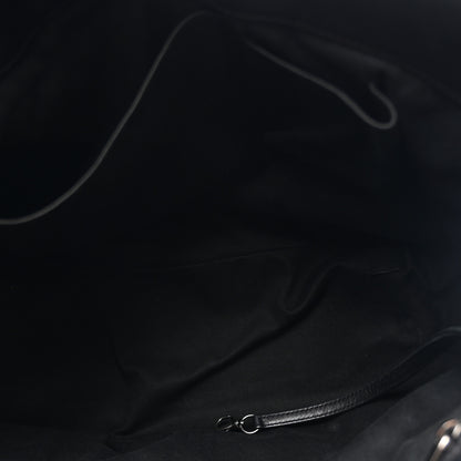 Chanel Calfskin Quilted Large Shopping In Chains Tote Black 5 of 10