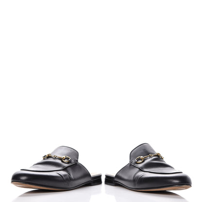 Gucci Calfskin Womens Princetown Slippers 40 Black 6 of 16