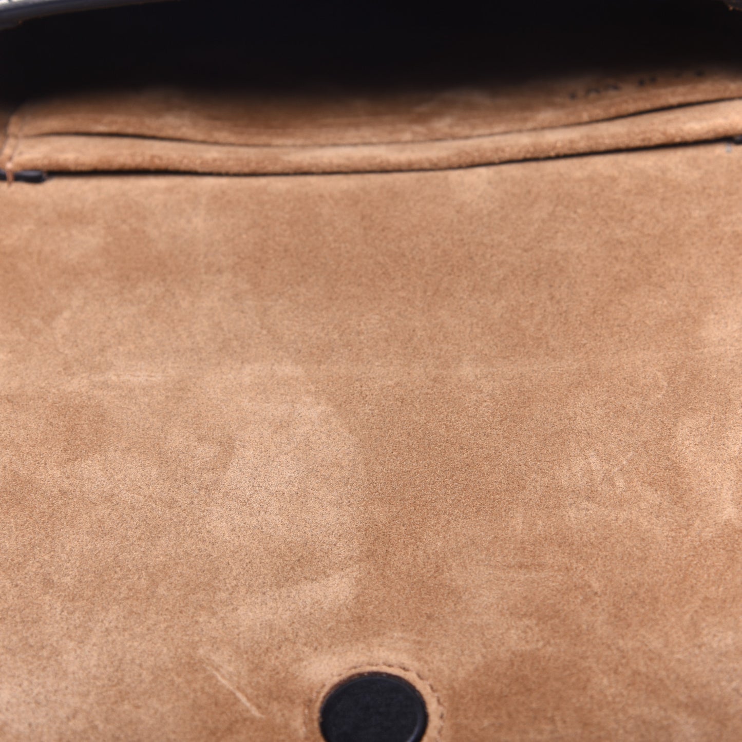 Calfskin Mini Gate Belt Bag Black