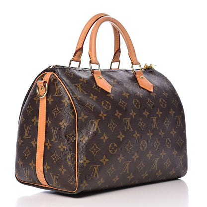 Louis Vuitton Monogram Speedy Bandouliere 30 3 of 10