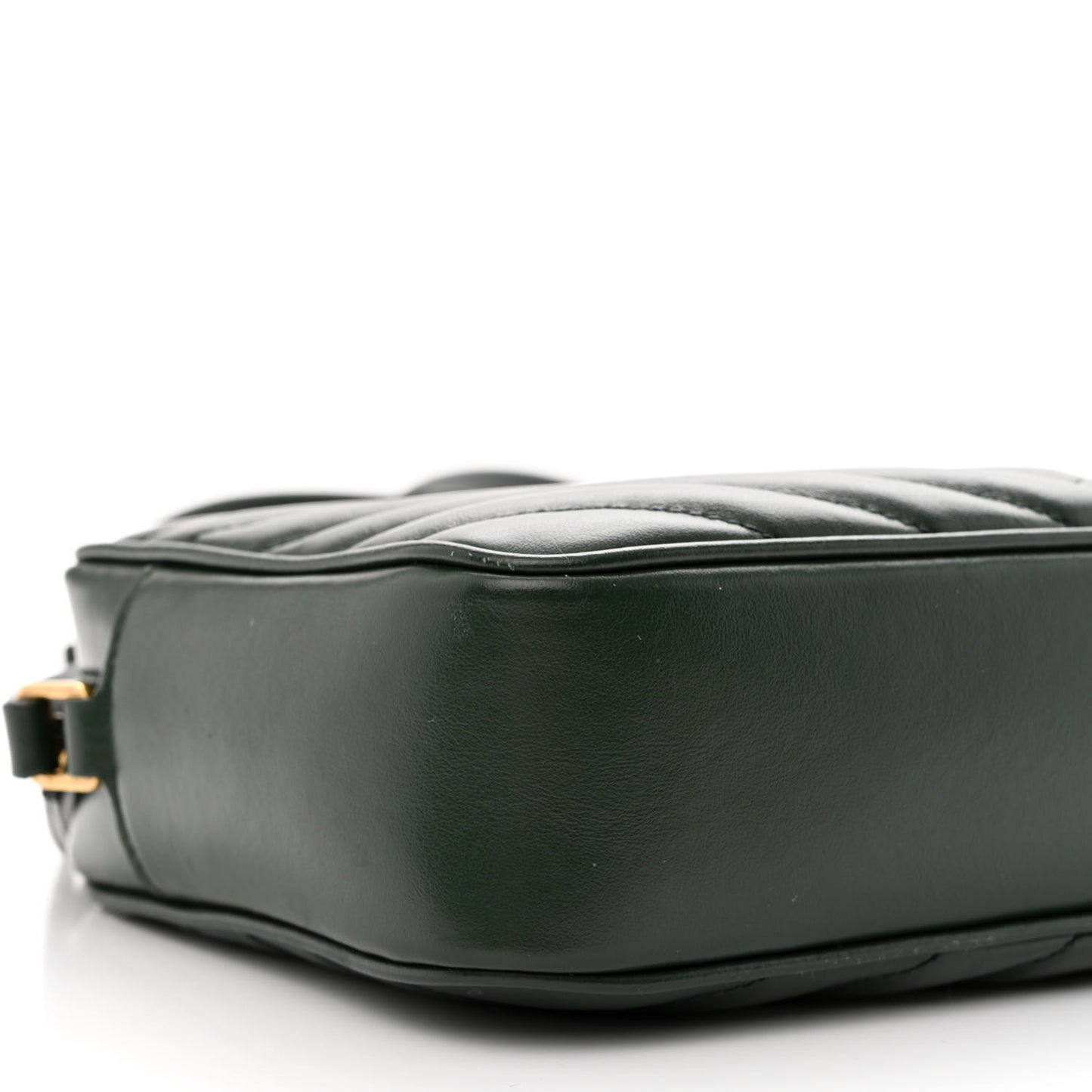 Calfskin Matelasse Monogram Lou Camera Bag Military Green