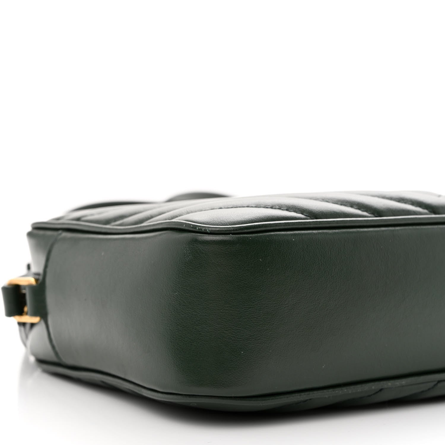Saint Laurent Calfskin Matelasse Monogram Lou Camera Bag Military Green 9 of 11