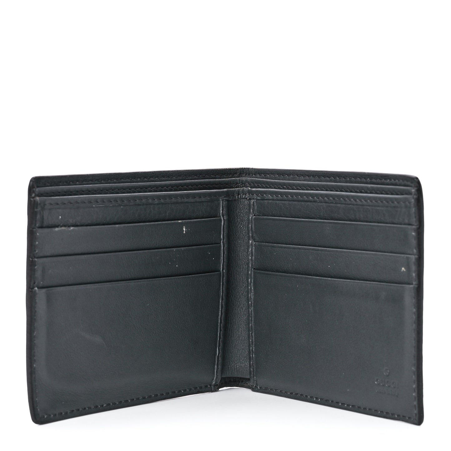 Guccissima Avel Bi-Fold Wallet Gray