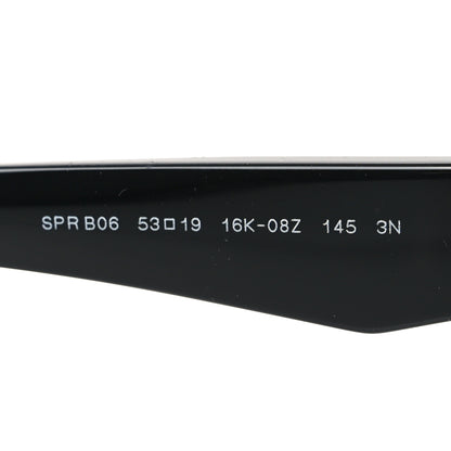 Prada Acetate Symbole Sunglasses SPR B06 Black 6 of 7