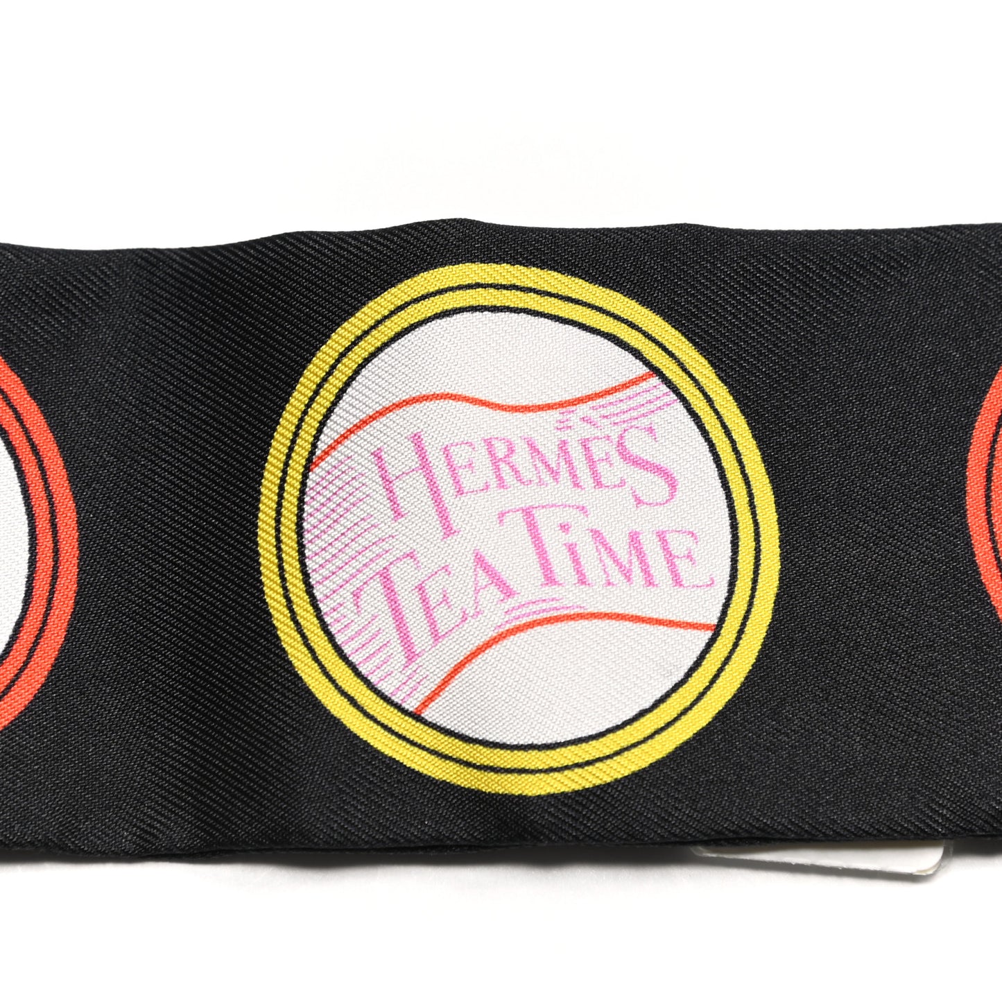 Silk Tea Time Twilly Black Rouge Multicolor