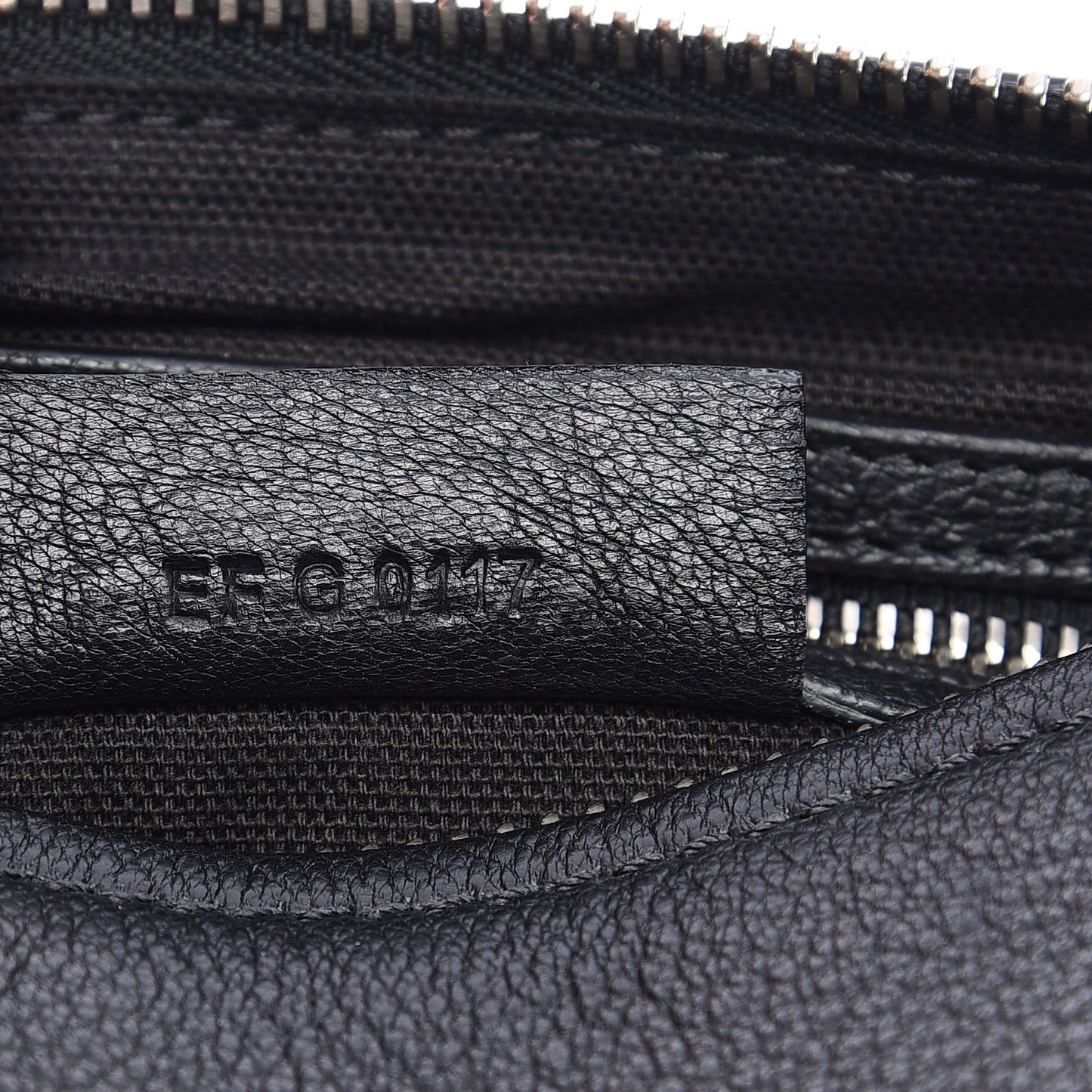 Sugar Goatskin Small Pandora Black