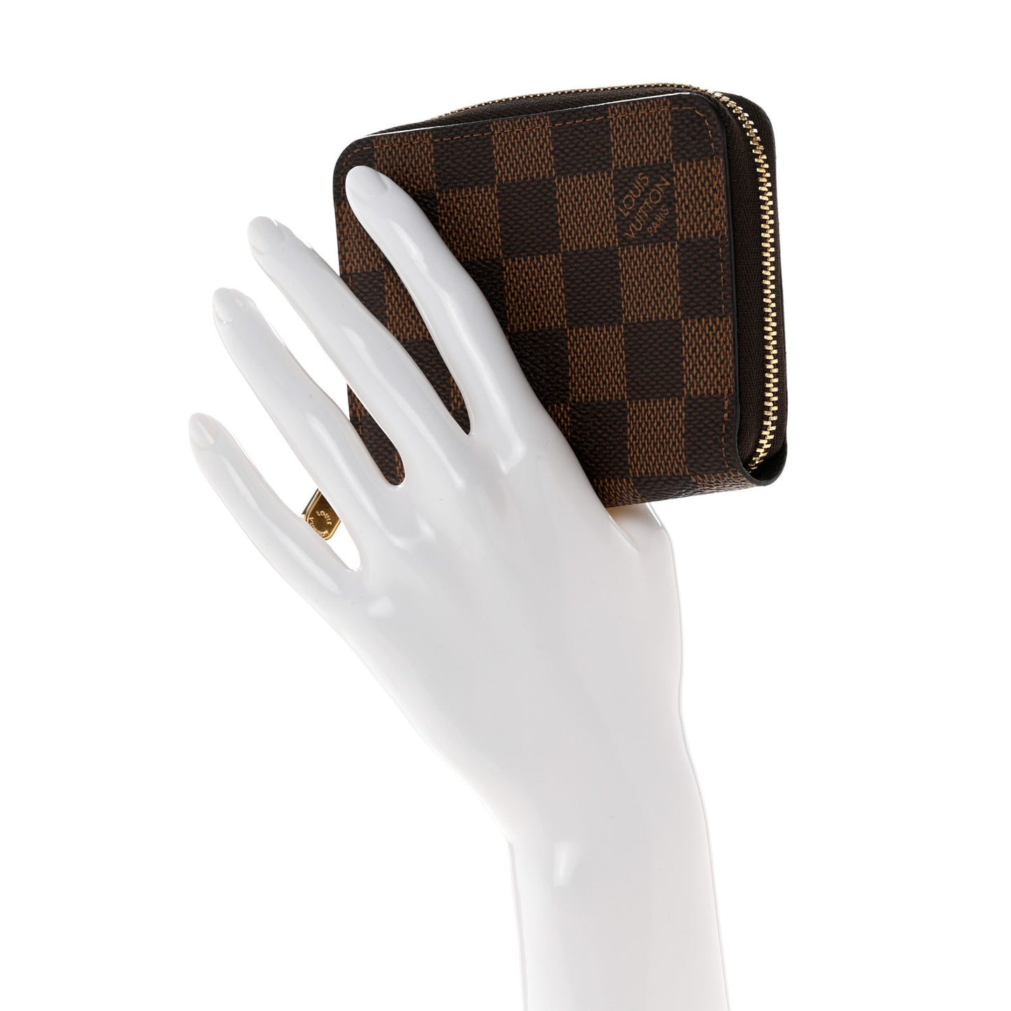 Damier Ebene Zippy Coin Purse