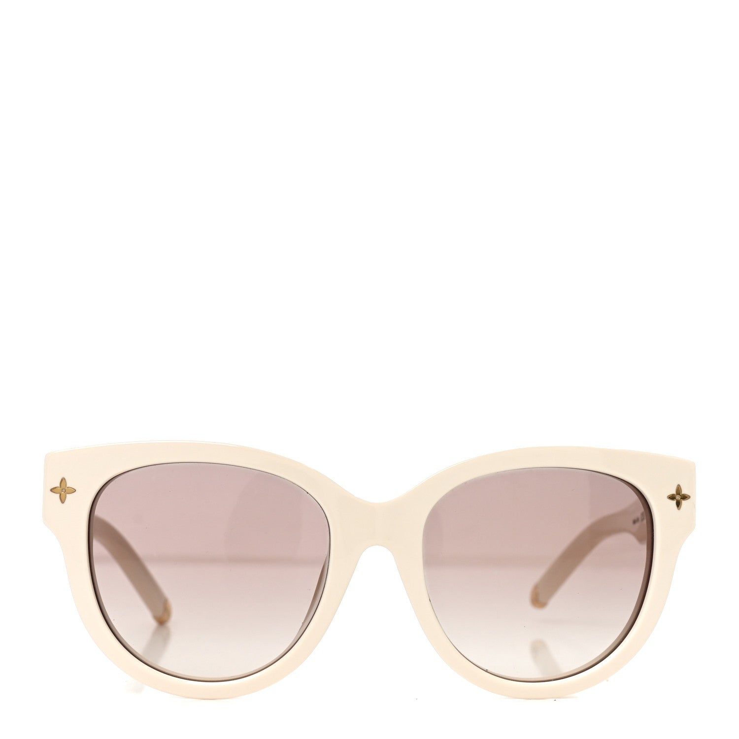 Louis Vuitton Acetate My Monogram Soft Cat Eye Sunglasses Z1707E White 2 of 6