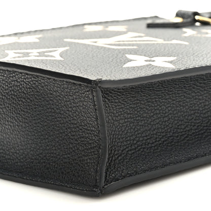 Louis Vuitton Empreinte Monogram Giant Petit Sac Plat Black Beige 8 of 8