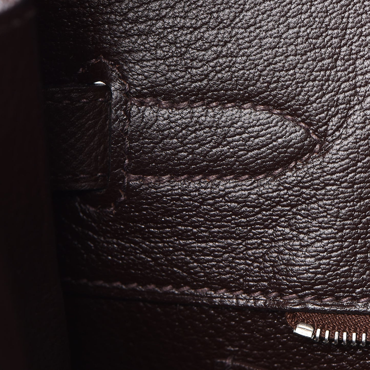 Epsom Birkin 35 Chocolate