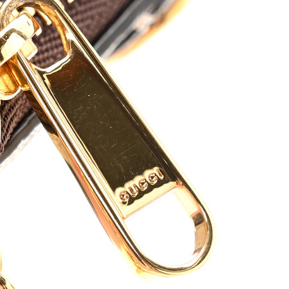 Gucci GG Supreme Monogram Web Ophidia Key Case Beige New Acero 9 of 10
