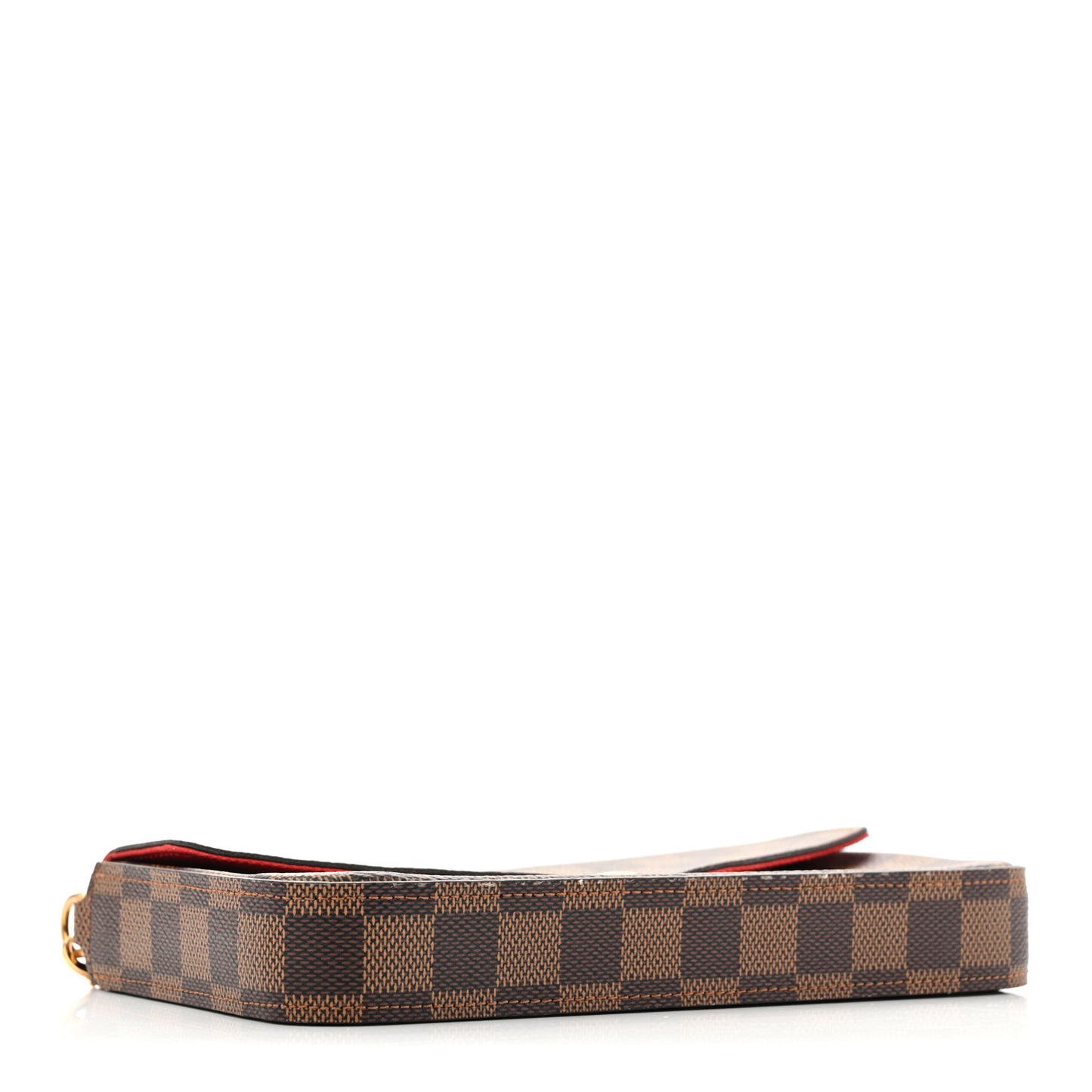 Damier Ebene Pochette Felicie Chain Wallet