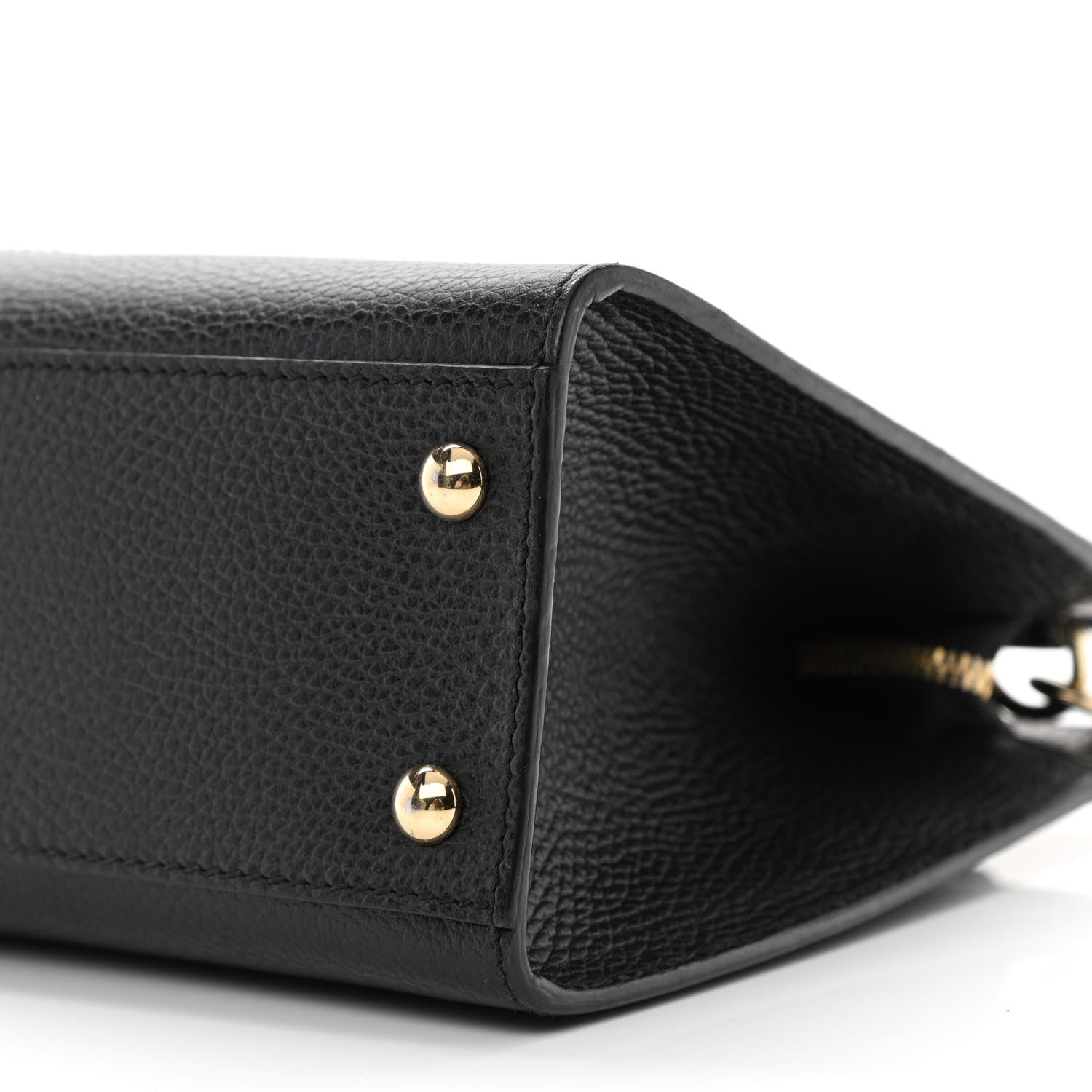 Gucci Pebbled Calfskin Medium Soho Top Handle Satchel Black 10 of 14