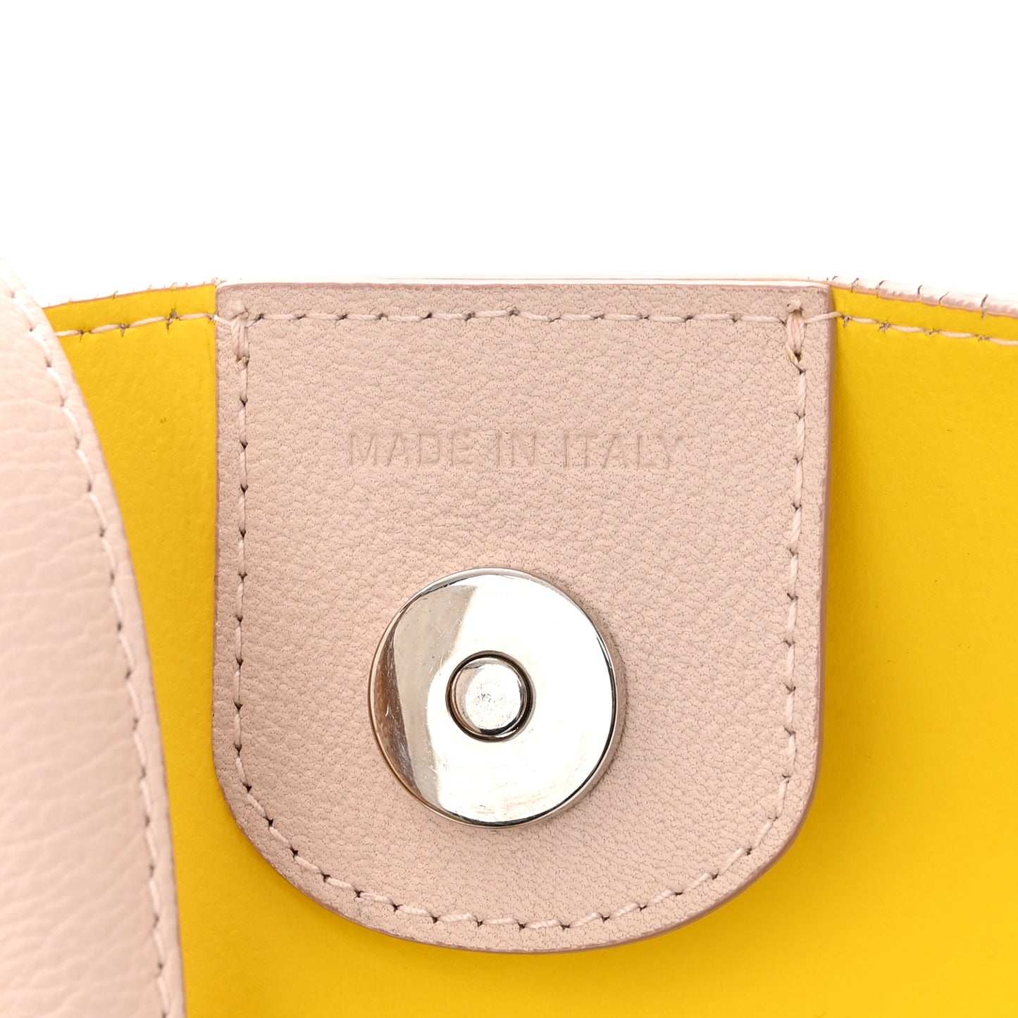 Grained Calfskin Medium Blossom Tote Pink