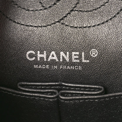 Chanel Aged Calfskin Quilted 2.55 Reissue Mini Flap Dark Silver 6 of 10
