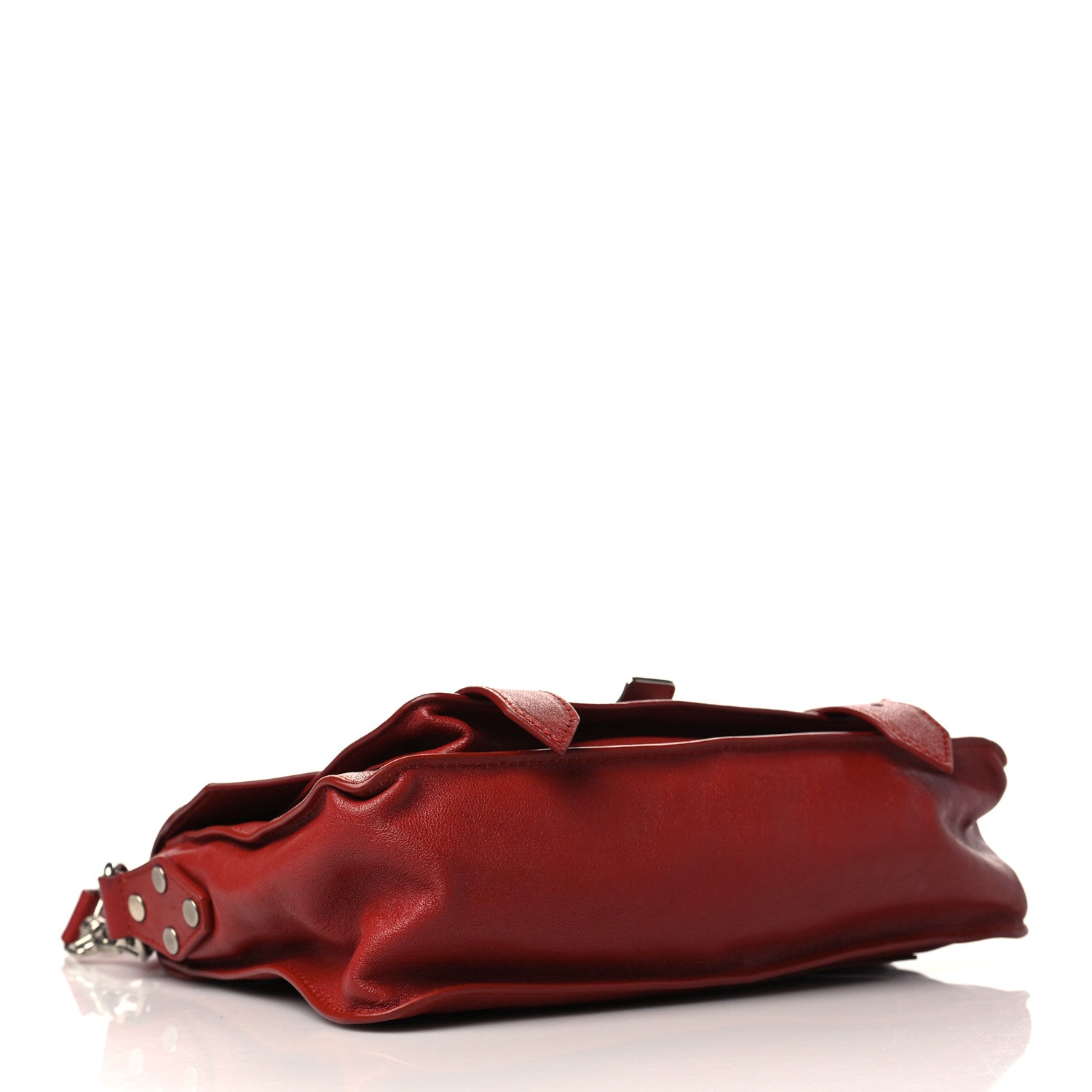 Proenza Schouler Lambskin Tiny PS1 Satchel Mandarin Red 4 of 6