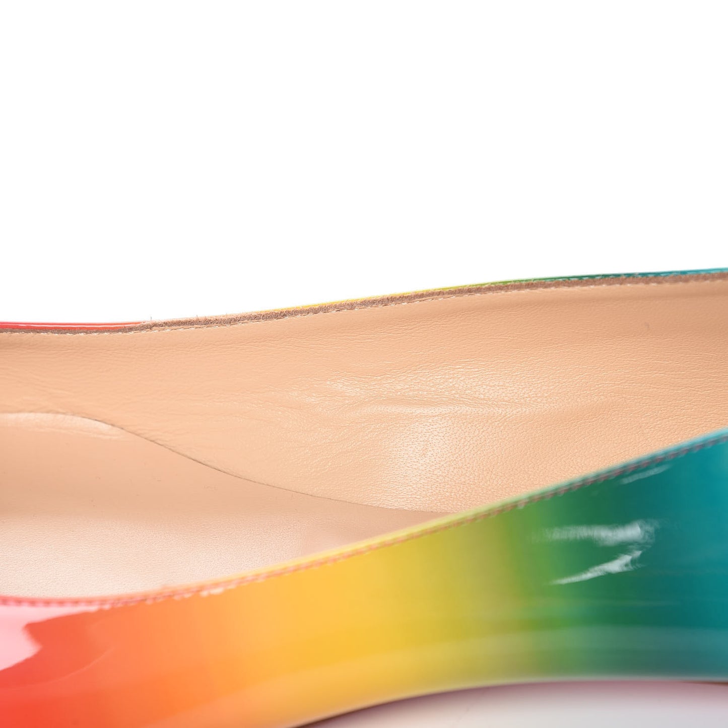 Patent Rainbow Ballalla Flats 40.5 Multicolor