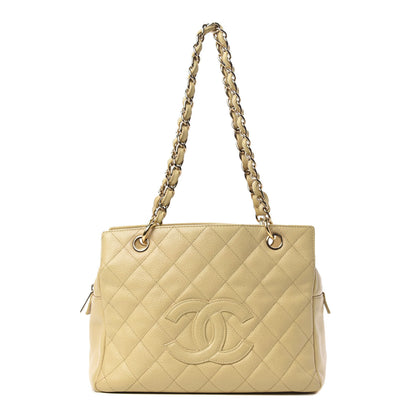 Chanel Caviar Quilted Petit Timeless Tote PTT Beige Clair 1 of 10
