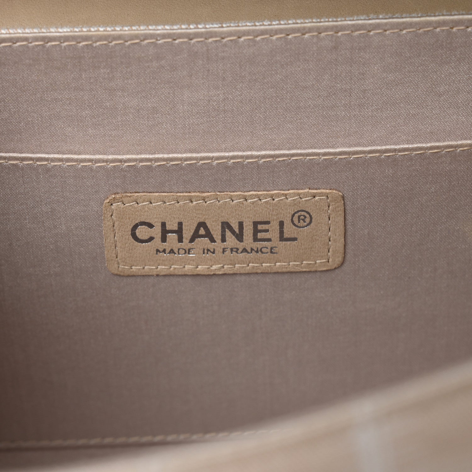 Chanel Nylon Travel Accordion Flap Beige 6 of 13