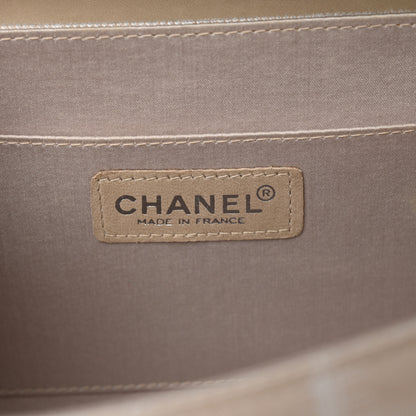 Chanel Nylon Travel Accordion Flap Beige 6 of 13