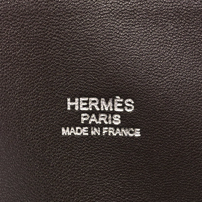Hermes Taurillon Clemence Bolide 31 Chocolate 6 of 10