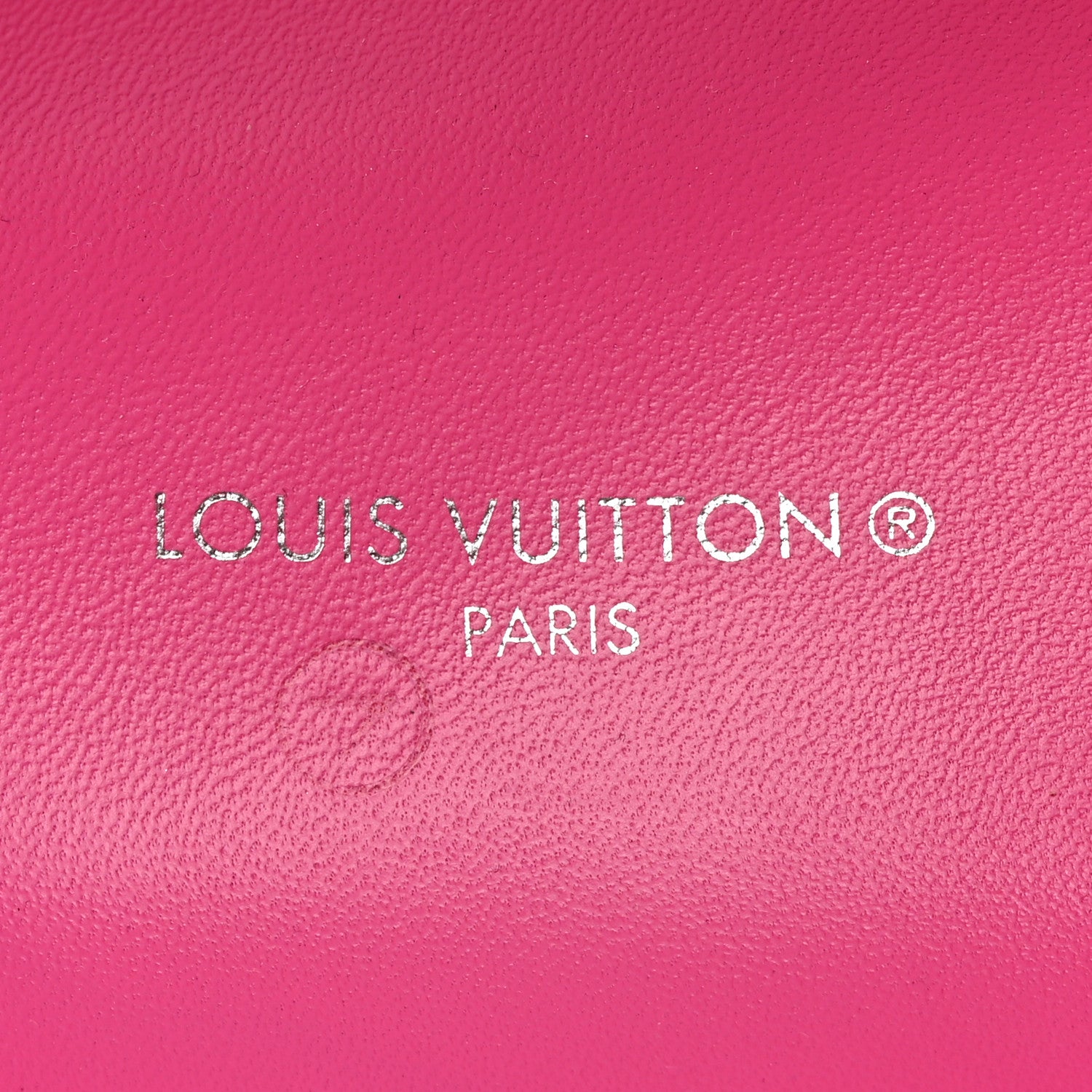 Louis Vuitton Calfskin Embossed Monogram Sunset Flat Comfort Mule 36 Rose Pop 7 of 14