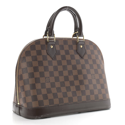 Louis Vuitton Damier Ebene Alma PM 3 of 12