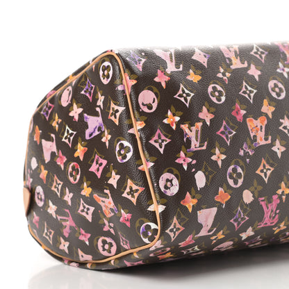 Louis Vuitton Watercolor Aquarelle Speedy 35 Brown 9 of 12