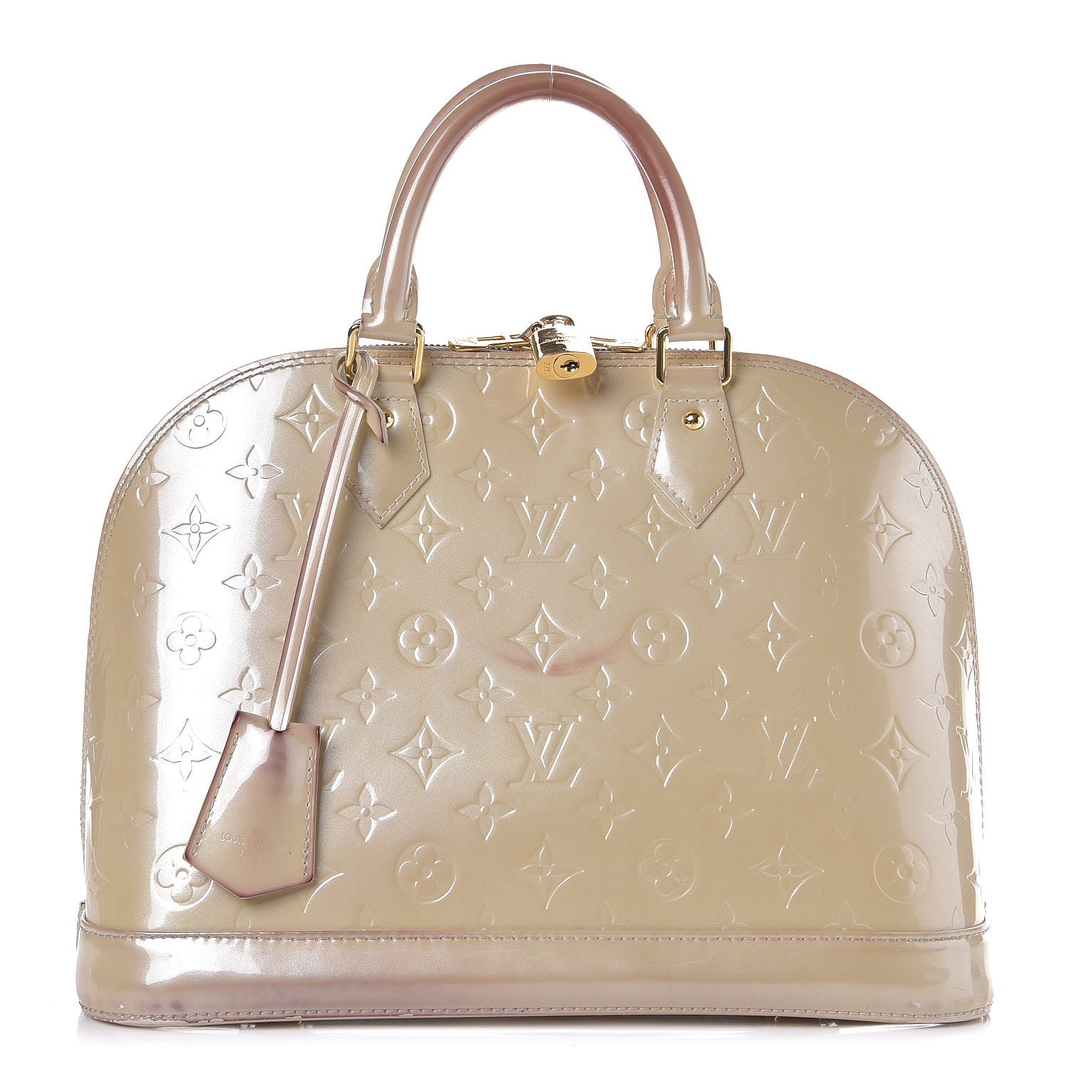 Louis Vuitton Vernis Alma PM Blanc Corail 1 of 26